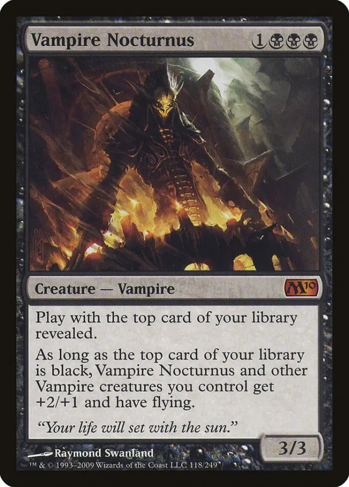 Vampire Nocturnus [Magic 2010] - MTG Single