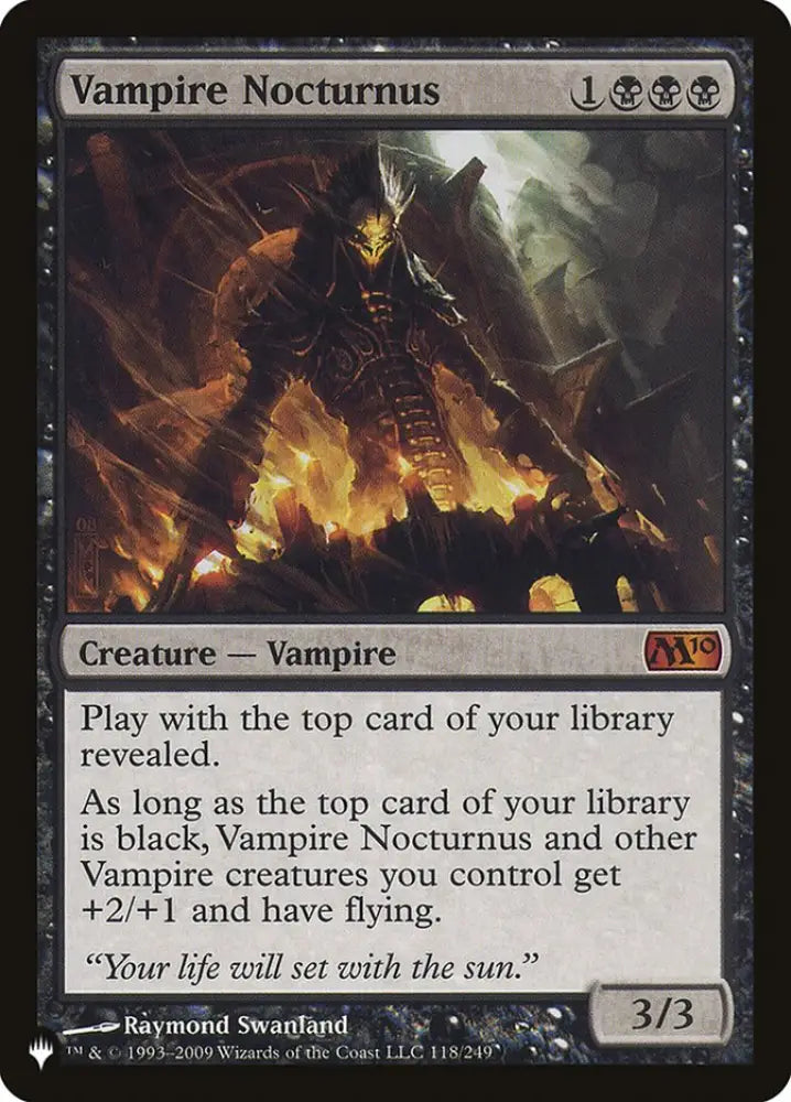Vampire Nocturnus [The List] - MTG Single
