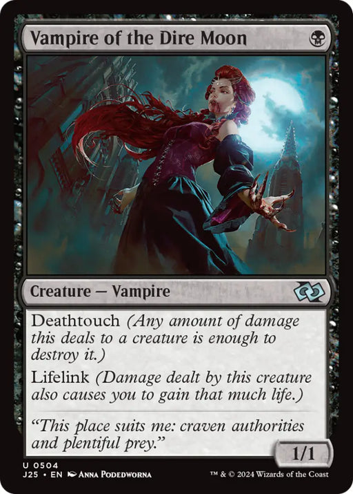 Vampire of the Dire Moon [Foundations Jumpstart] - MTG Single