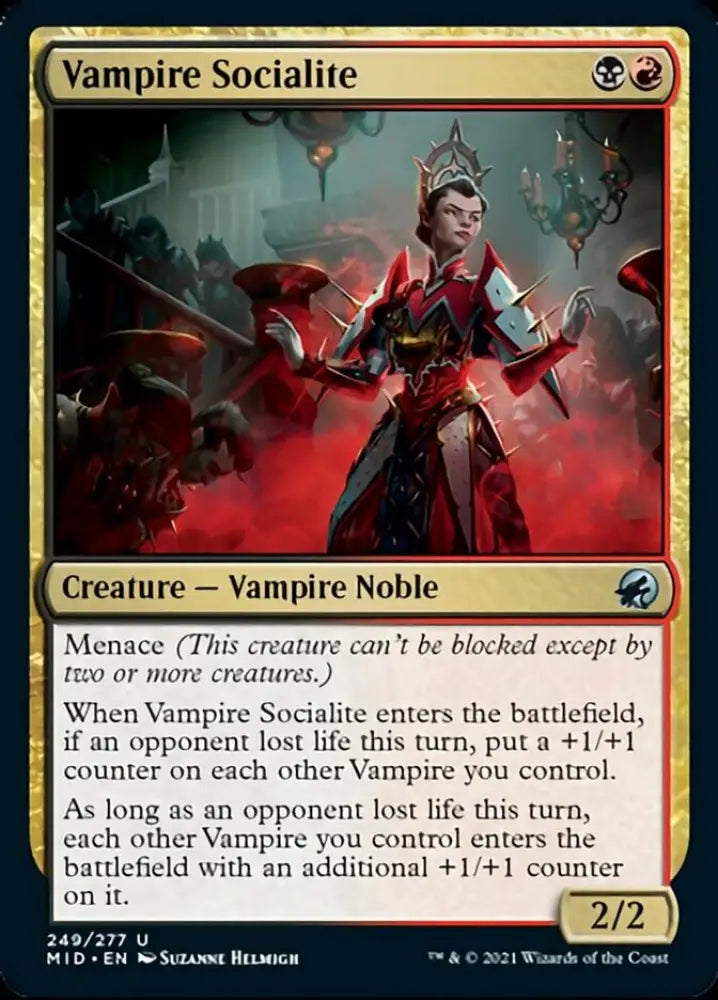 Vampire Socialite [Innistrad: Midnight Hunt] - MTG Single