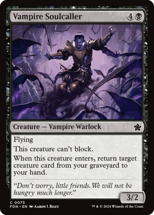 Vampire Soulcaller [Foundations] - MTG Single