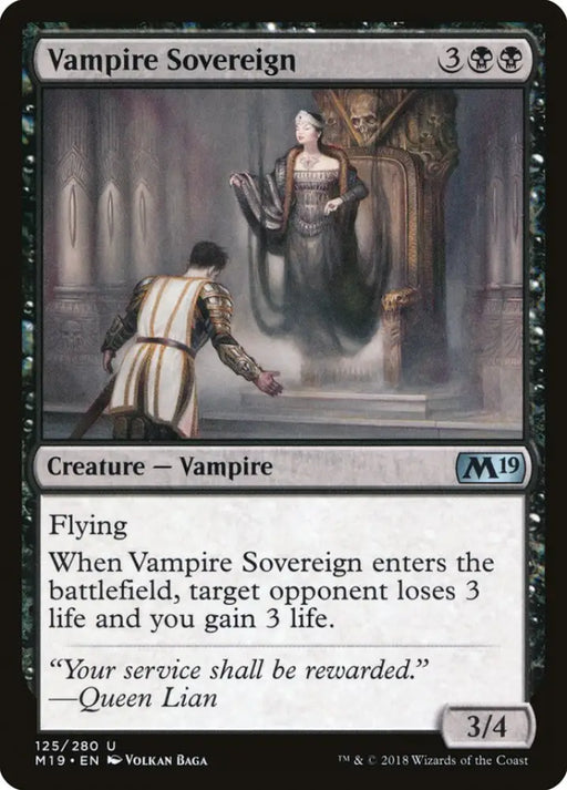 Vampire Sovereign [Core Set 2019] - MTG Single
