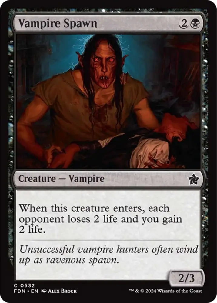 Vampire Spawn [Foundations] - MTG Single