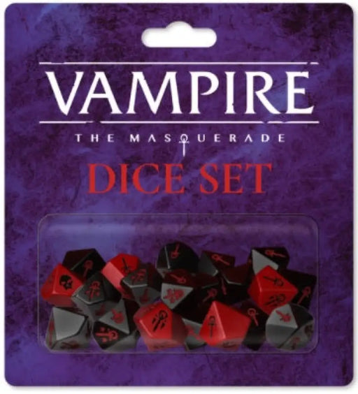 Vampire: The Masquerade 5th Edition RPG Dice Set - Role Playing Game