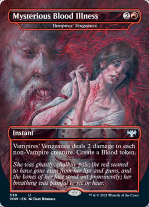 Vampires’ Vengeance - Mysterious Blood Illness [Innistrad: Crimson Vow] - MTG Single