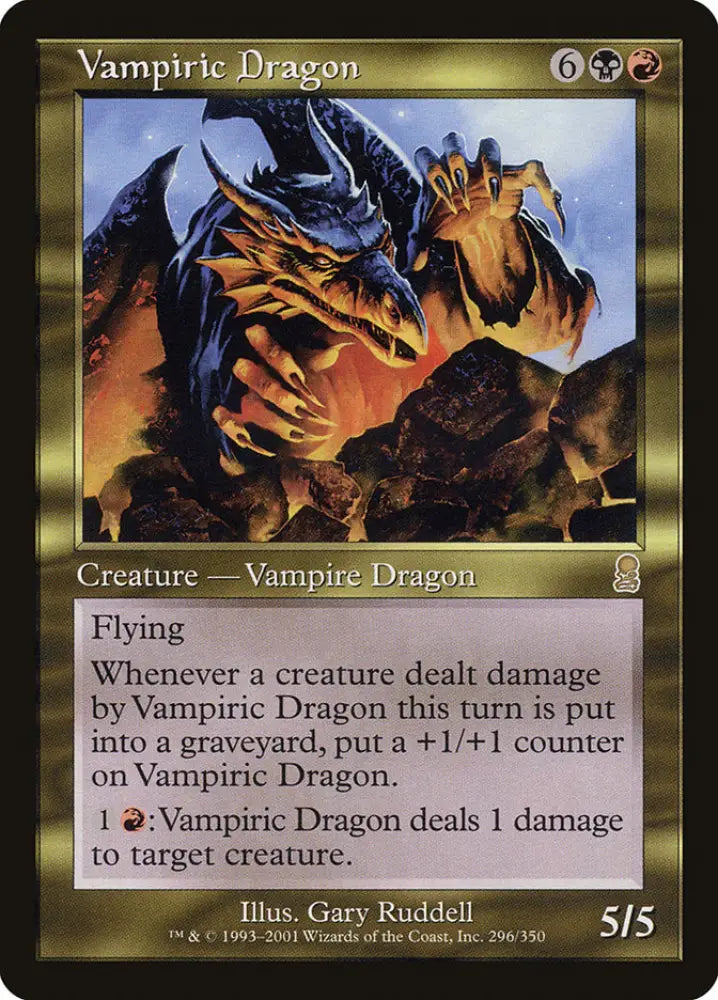 Vampiric Dragon [Odyssey] - MTG Single
