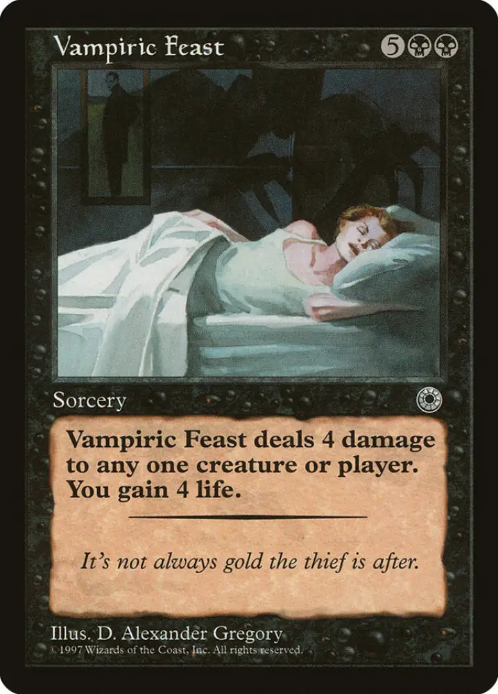 Vampiric Feast [Portal] - MTG Single
