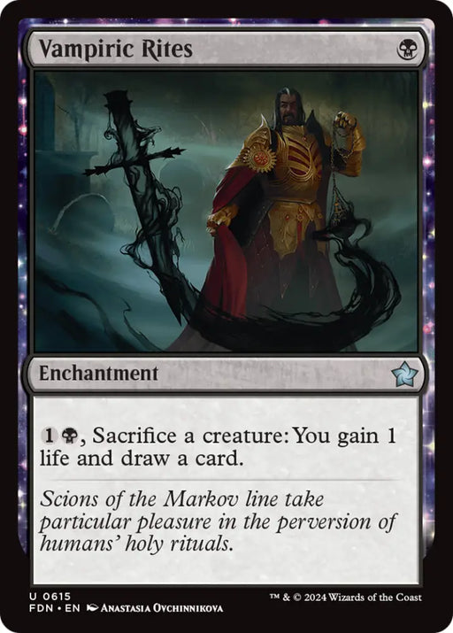 Vampiric Rites [Foundations] - MTG Single