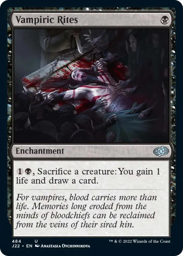 Vampiric Rites [Jumpstart 2022] - MTG Single