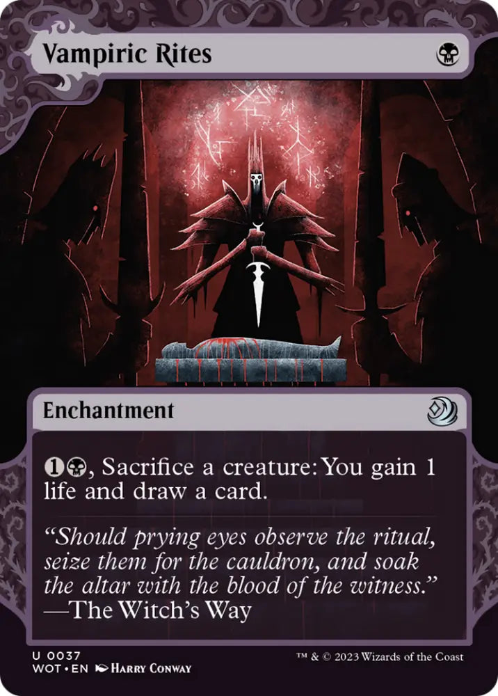 Vampiric Rites [Wilds of Eldraine: Enchanting Tales] - MTG Single