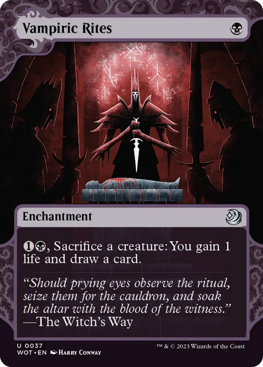 Vampiric Rites [Wilds of Eldraine: Enchanting Tales] - MTG Single