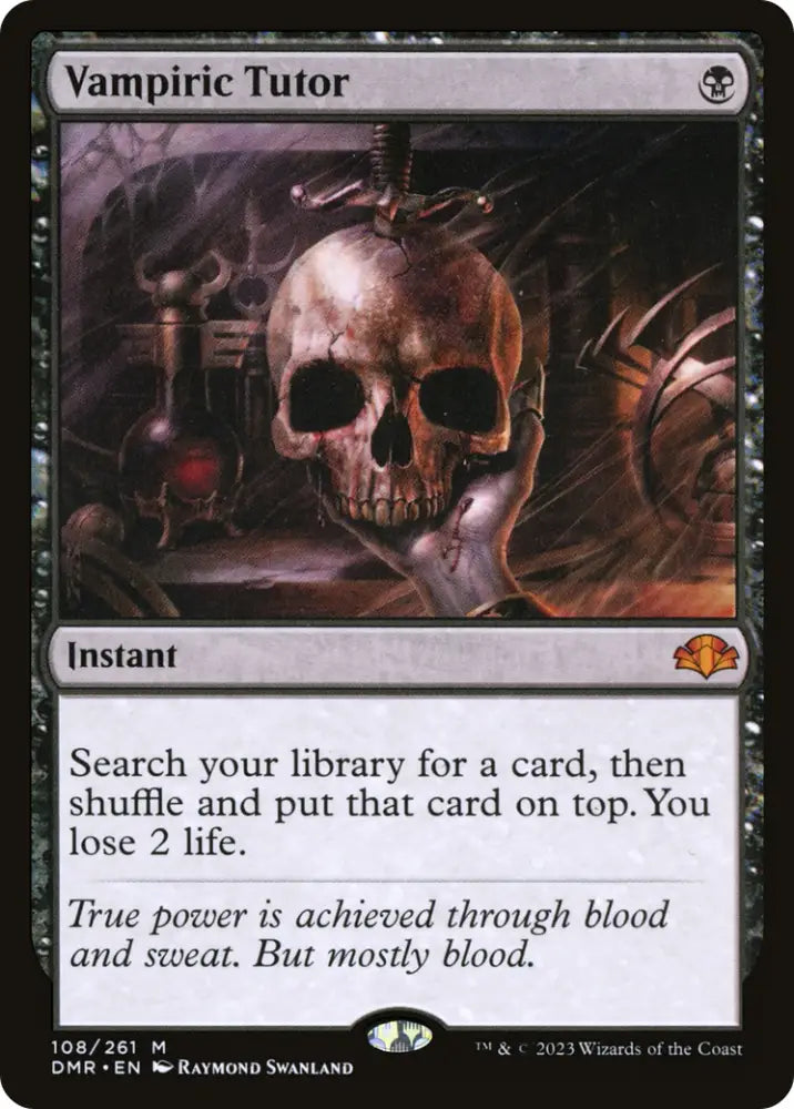Vampiric Tutor [Dominaria Remastered] - MTG Single