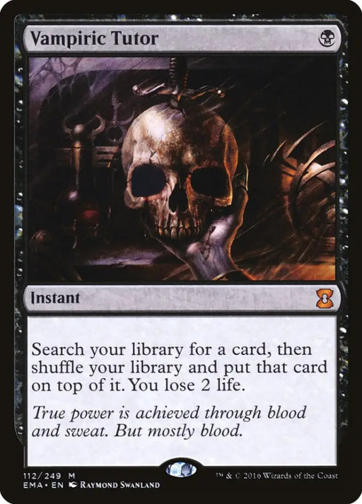 Vampiric Tutor [Eternal Masters] - MTG Single