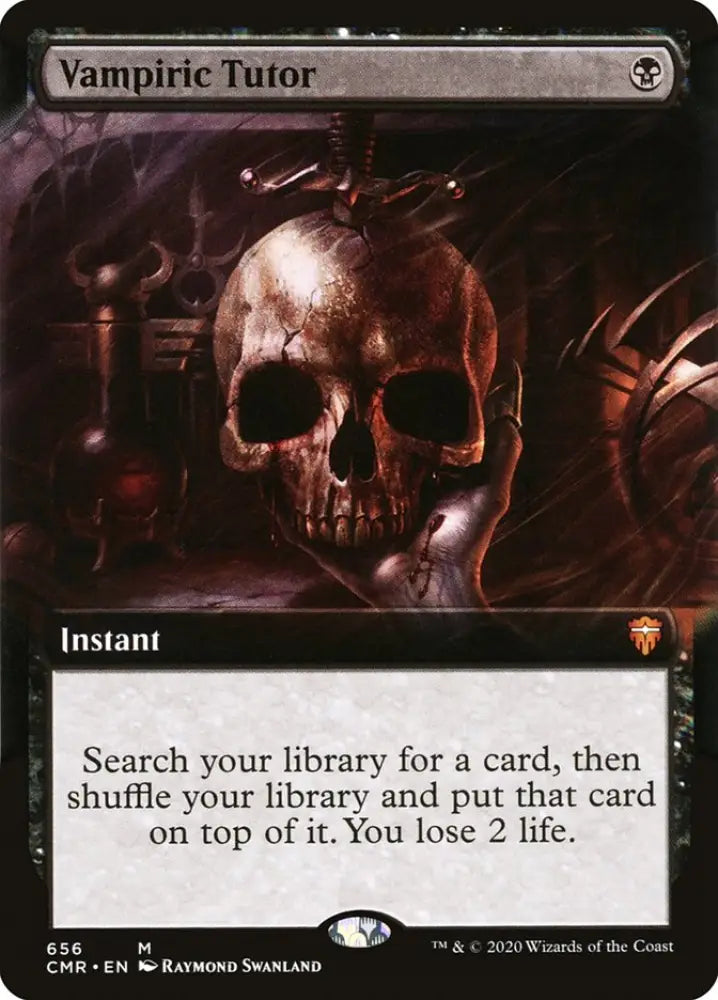 Vampiric Tutor (Extended Art) [Commander Legends] - MTG Single