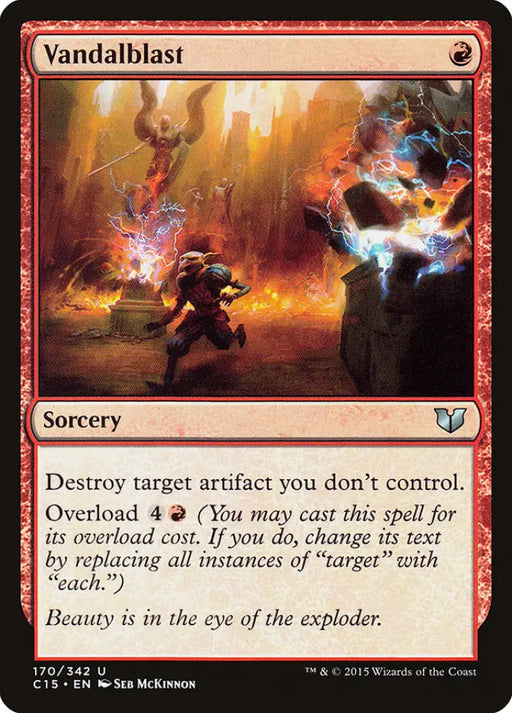 Vandalblast [Commander 2015] - MTG Single