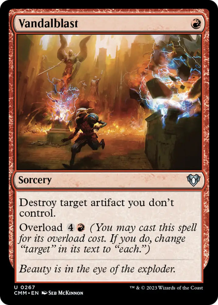 Vandalblast [Commander Masters] - MTG Single