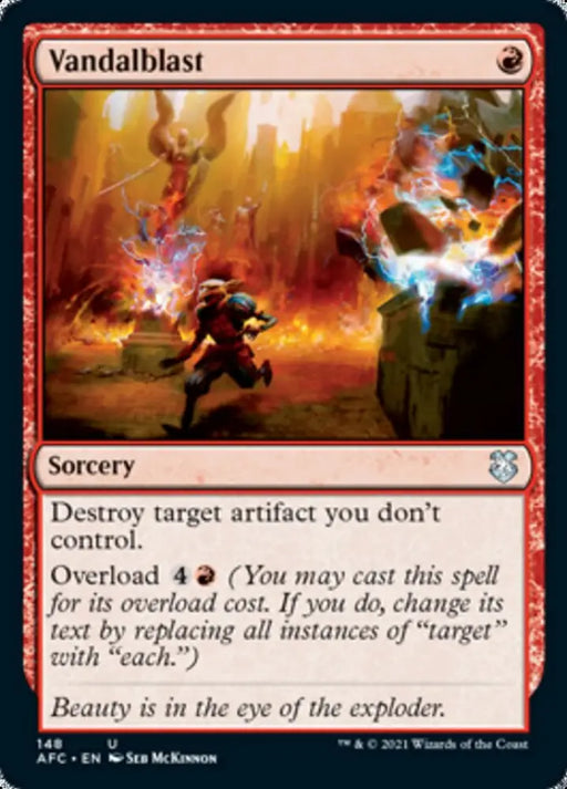 Vandalblast [Dungeons & Dragons: Adventures in the Forgotten Realms Commander] - MTG Single