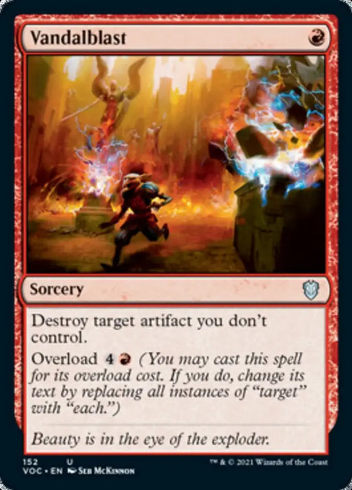 Vandalblast [Innistrad: Crimson Vow Commander] - MTG Single