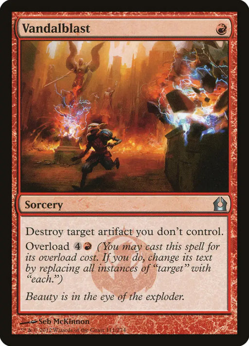 Vandalblast [Return to Ravnica] - MTG Single