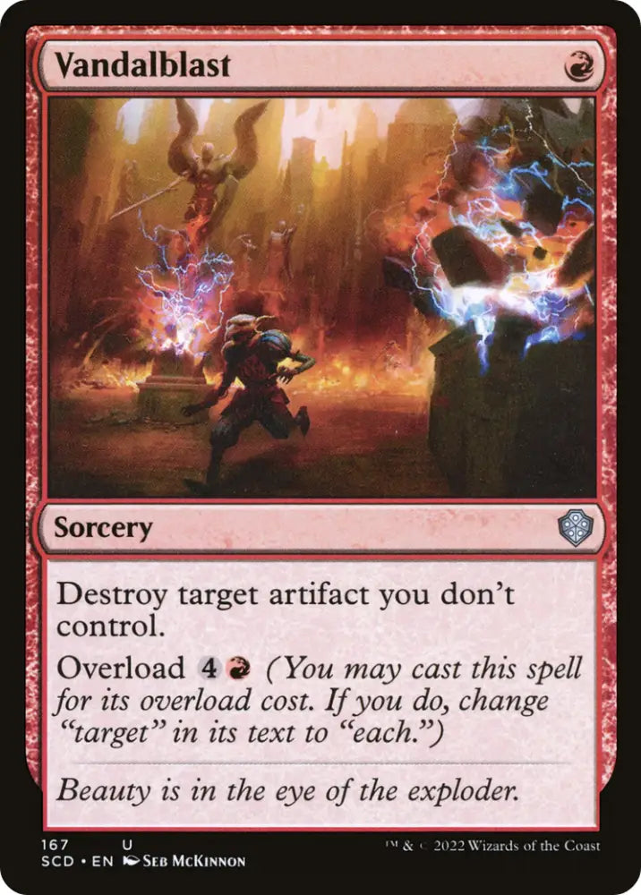 Vandalblast [Starter Commander Decks] - MTG Single
