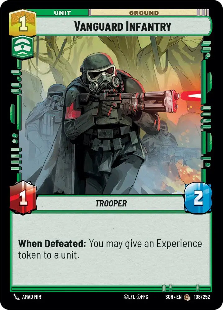 Vanguard Infantry (108/252) [Spark of Rebellion] - Star Wars: Unlimited Single