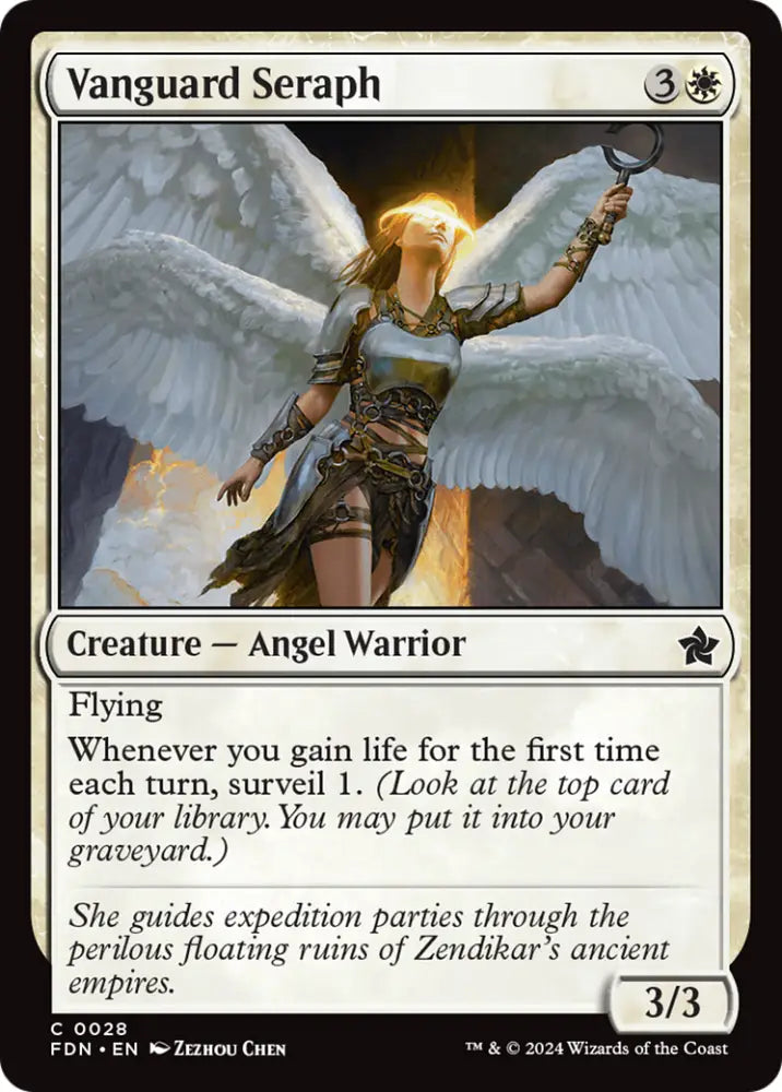 Vanguard Seraph [Foundations] - MTG Single