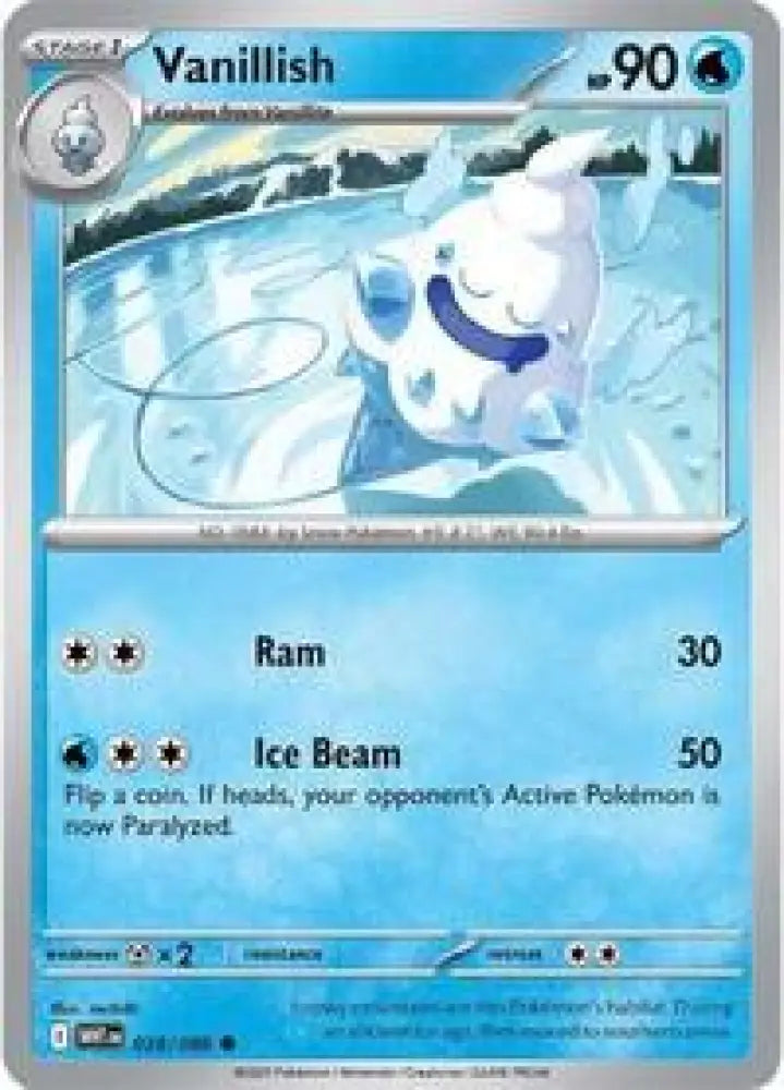 Vanillish (028/086) [SV: White Flare]