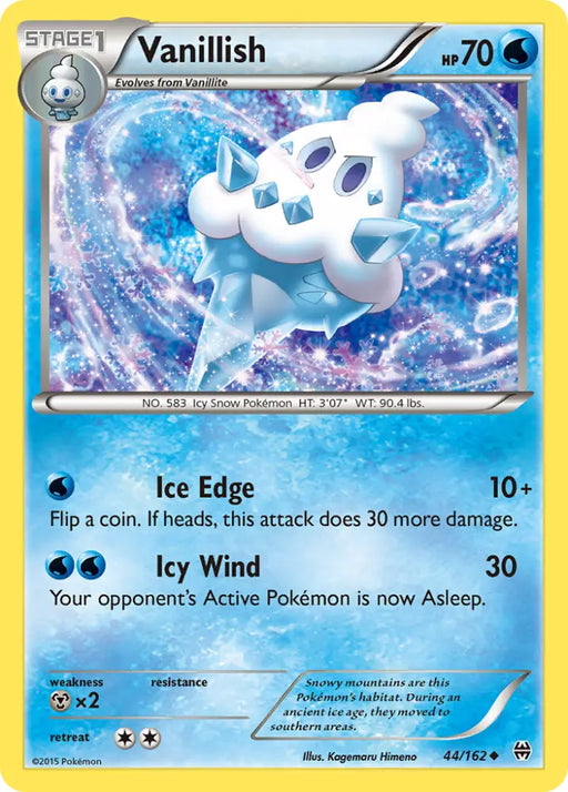 Vanillish (44/162) [XY: BREAKthrough] - Pokemon Single