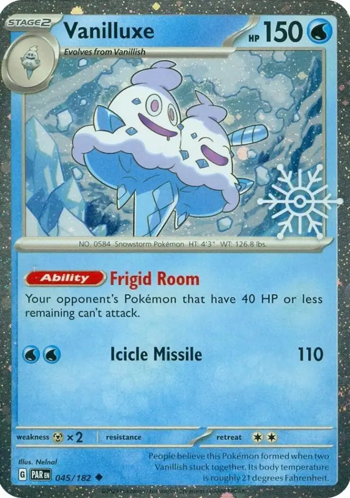 Vanilluxe (045/182) (Holiday Calendar) [Miscellaneous Cards] - Pokemon Single
