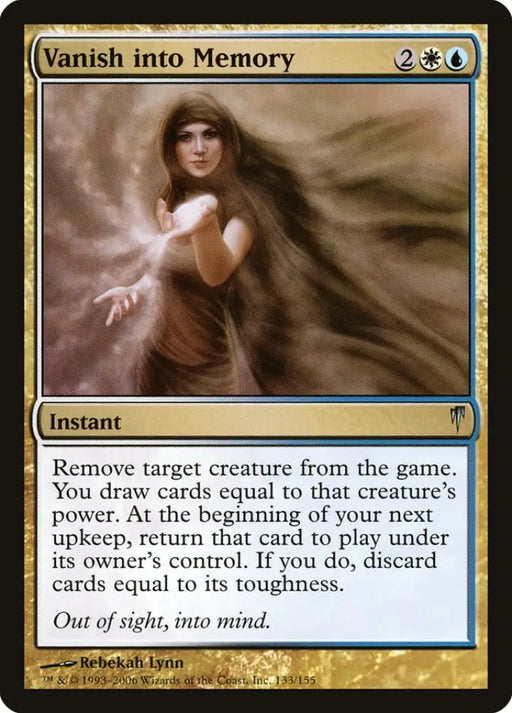Vanish into Memory [Coldsnap] - MTG Single