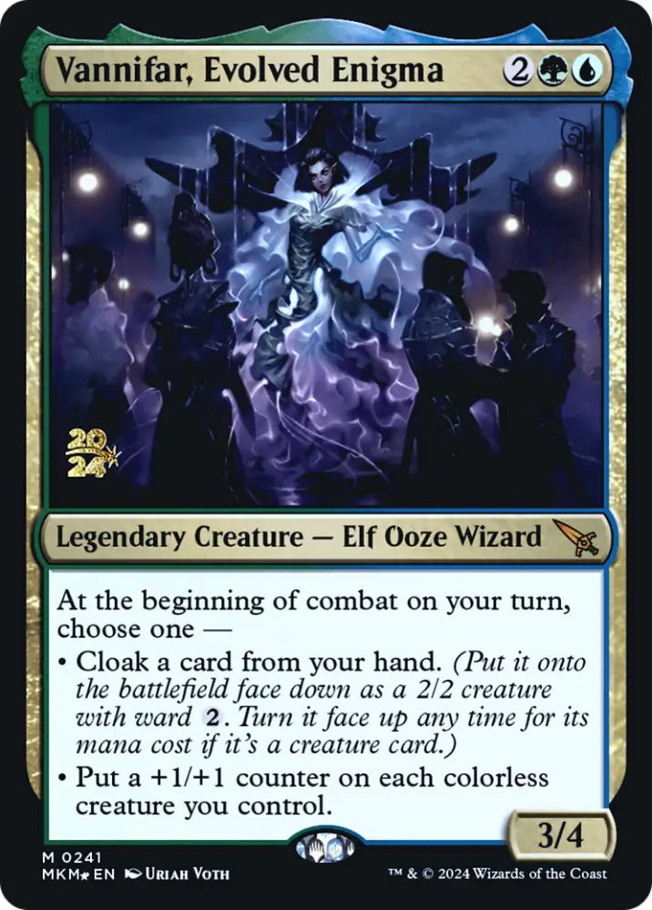 Vannifar Evolved Enigma [Murders at Karlov Manor Prerelease Promos] - MTG Single