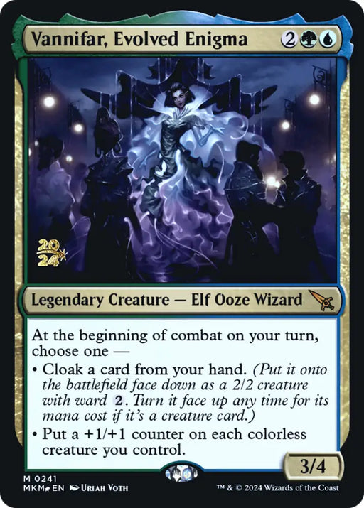 Vannifar Evolved Enigma [Murders at Karlov Manor Prerelease Promos] - MTG Single