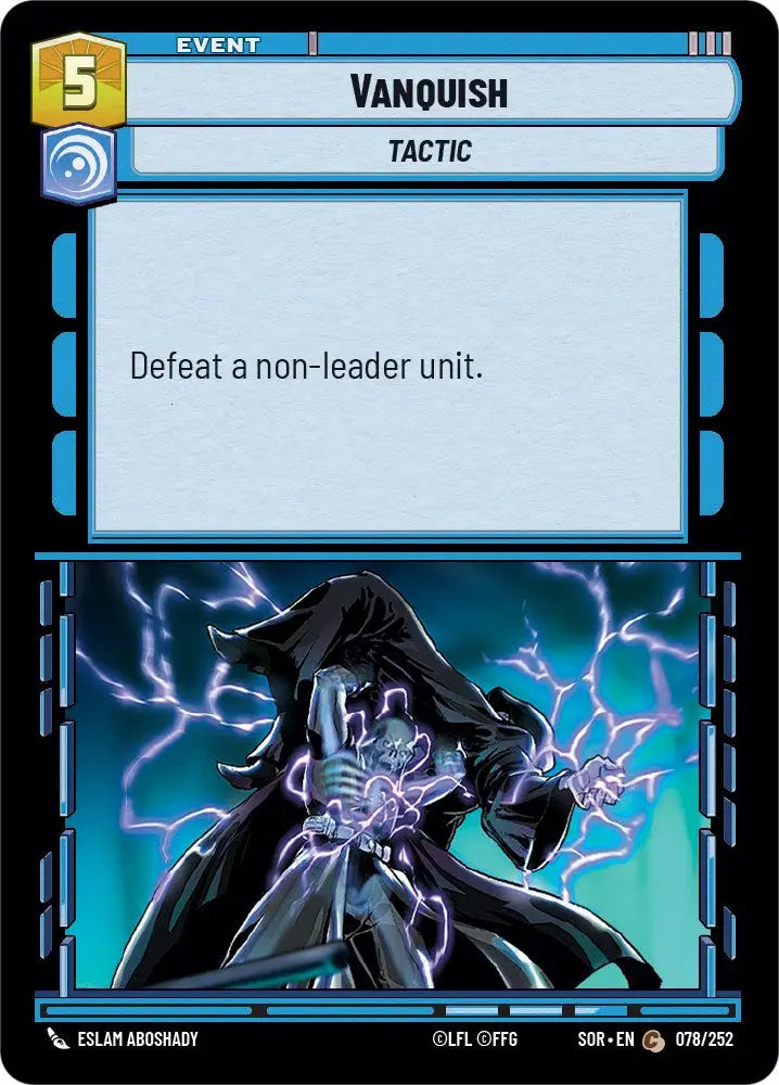 Vanquish (078/252) [Spark of Rebellion] - Star Wars: Unlimited Single