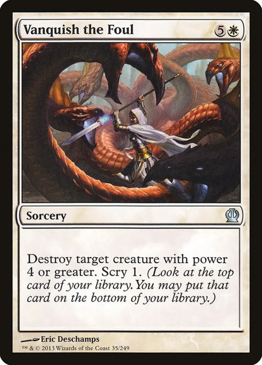 Vanquish the Foul [Theros] - MTG Single