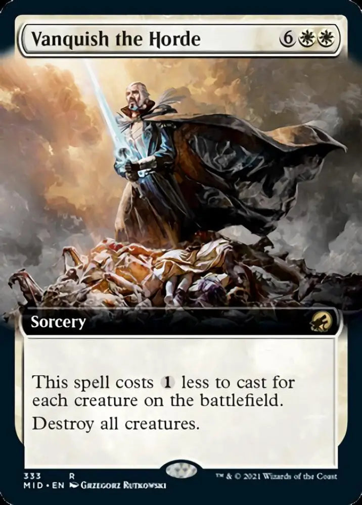 Vanquish the Horde (Extended Art) [Innistrad: Midnight Hunt] - MTG Single