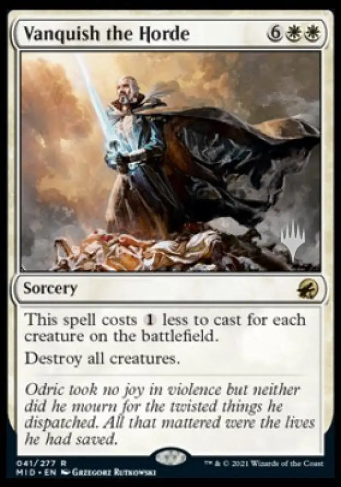 Vanquish the Horde (Promo Pack) [Innistrad: Midnight Hunt Promos] - MTG Single
