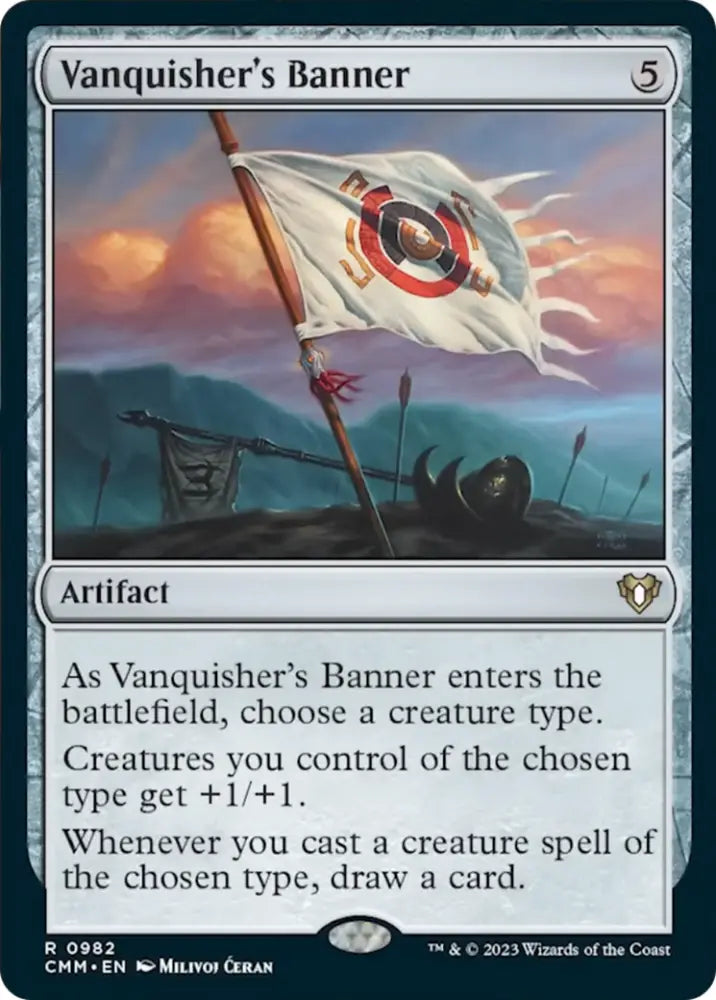 Vanquisher’s Banner [Commander Masters] - MTG Single