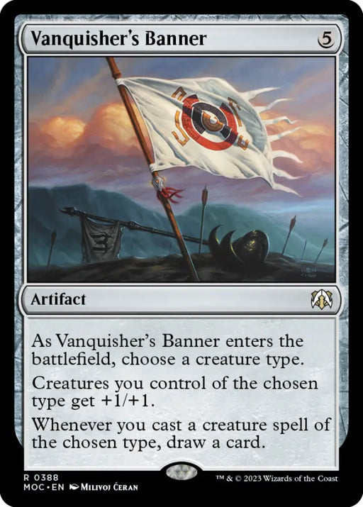 Vanquisher’s Banner [March of the Machine Commander] - MTG Single