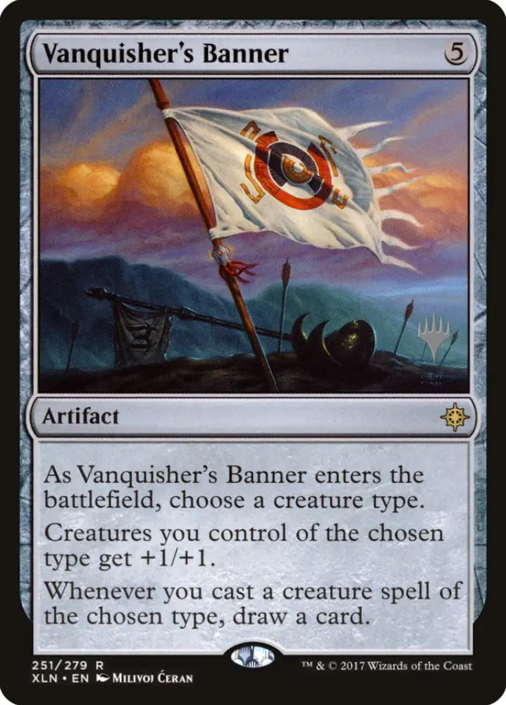 Vanquisher’s Banner (Promo Pack) [Ixalan Promos] - MTG Single