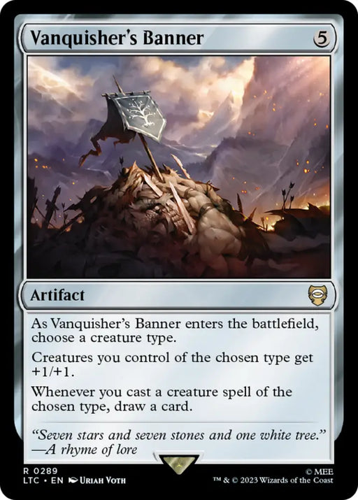 Vanquisher’s Banner [The Lord of the Rings: Tales of Middle-Earth Commander] - MTG Single
