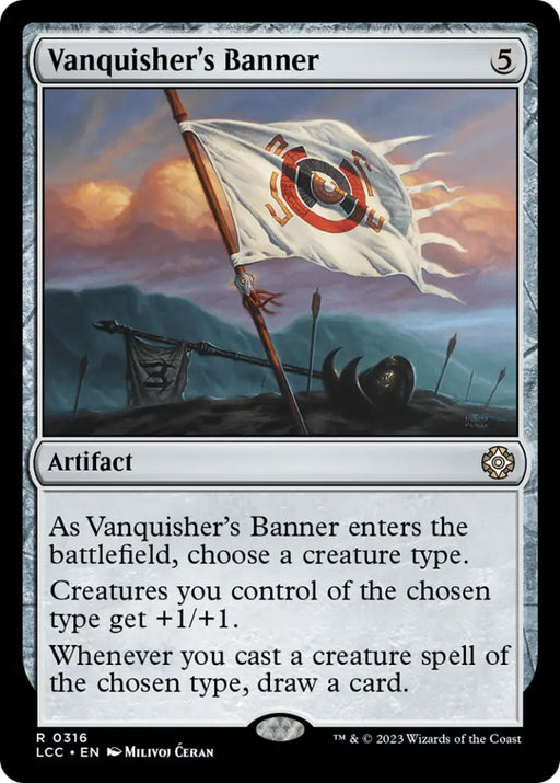 Vanquisher’s Banner [The Lost Caverns of Ixalan Commander] - MTG Single