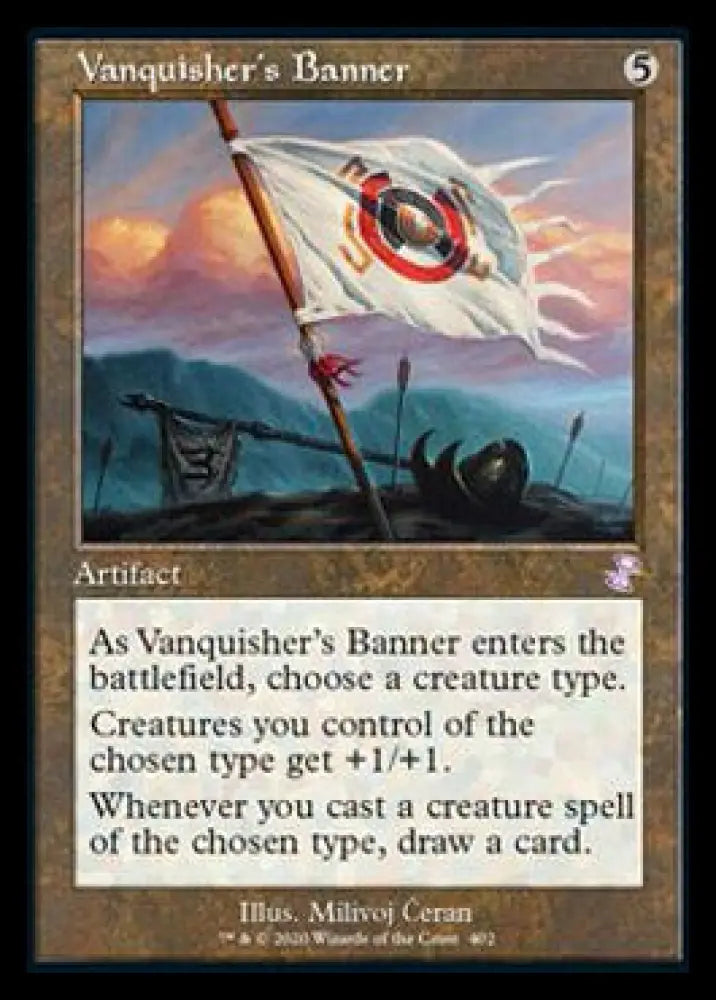 Vanquisher’s Banner (Timeshifted) [Time Spiral Remastered] - MTG Single