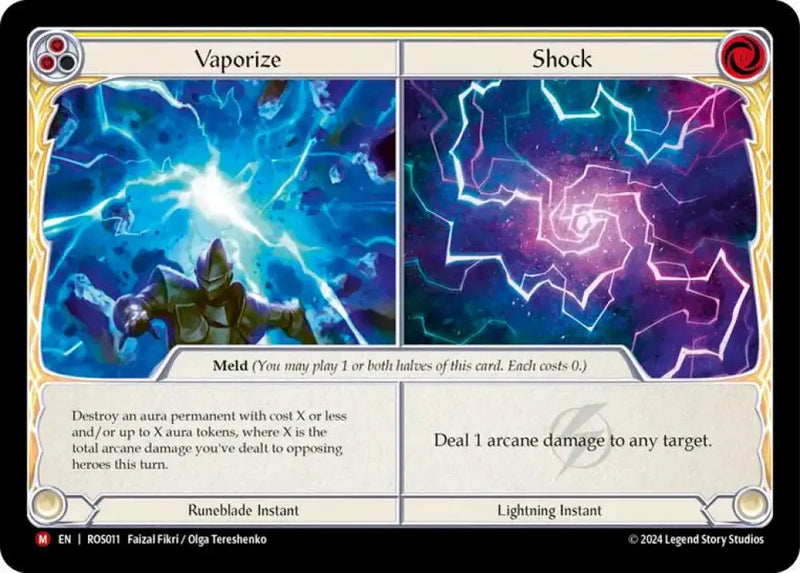 Vaporize // Shock [Rosetta] - Flesh And Blood Single