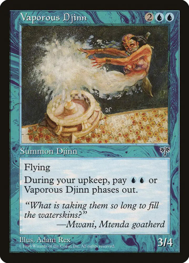 Vaporous Djinn [Mirage] - MTG Single