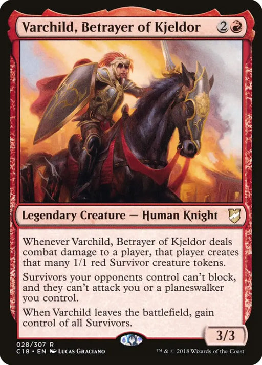 Varchild Betrayer of Kjeldor [Commander 2018] - MTG Single