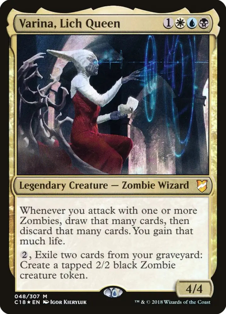 Varina Lich Queen [Commander 2018] - MTG Single