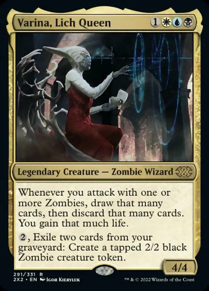 Varina Lich Queen [Double Masters 2022] - MTG Single