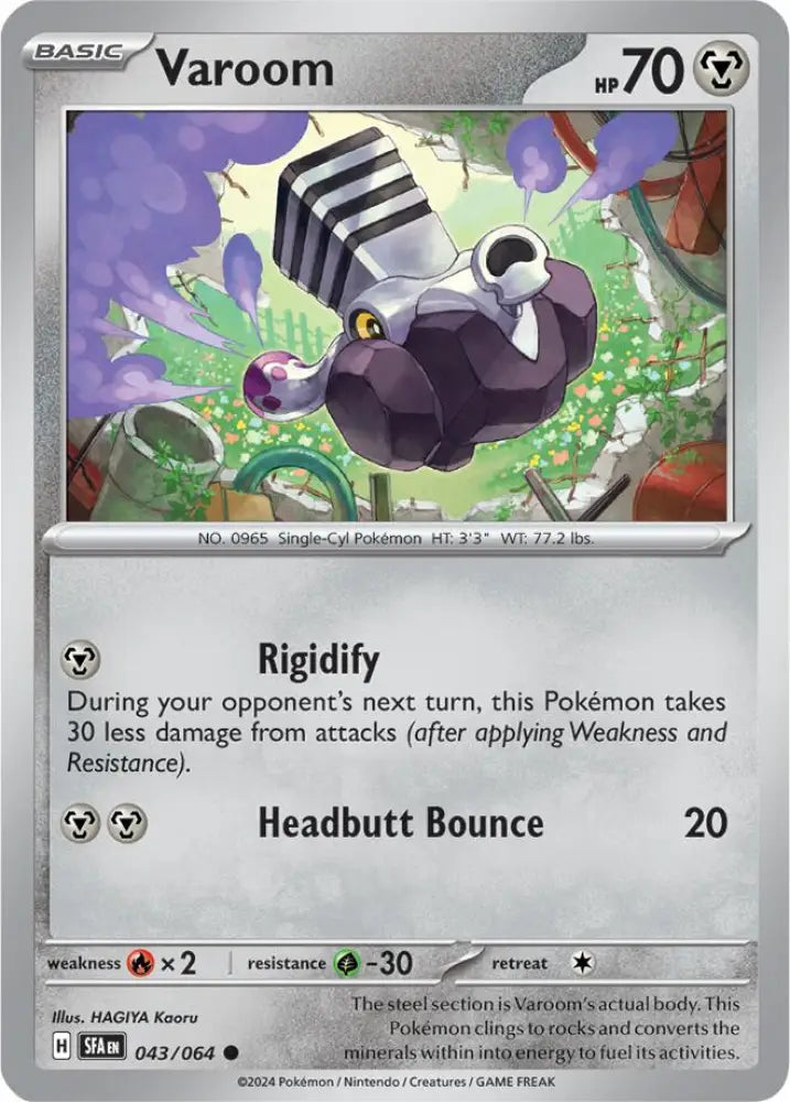 Varoom (043/064) [Scarlet & Violet: Shrouded Fable] - Pokemon Single