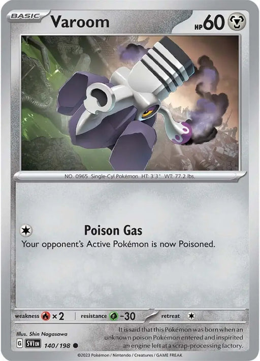 Varoom (140/198) [Scarlet & Violet: Base Set] - Pokemon Single