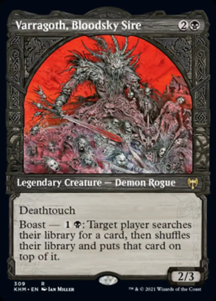 Varragoth Bloodsky Sire (Showcase) [Kaldheim] - MTG Single